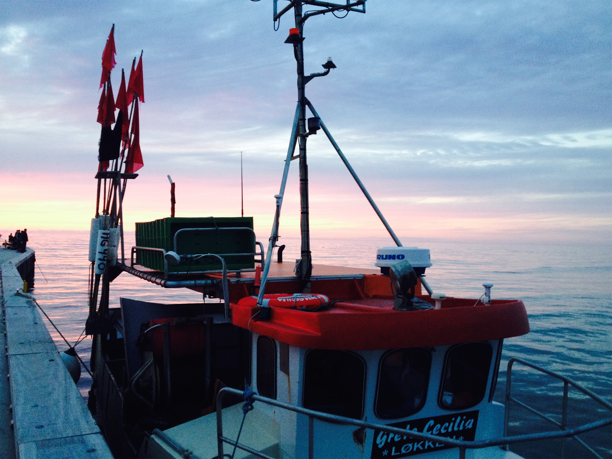 Fischerboot am Strand von Lökken 1